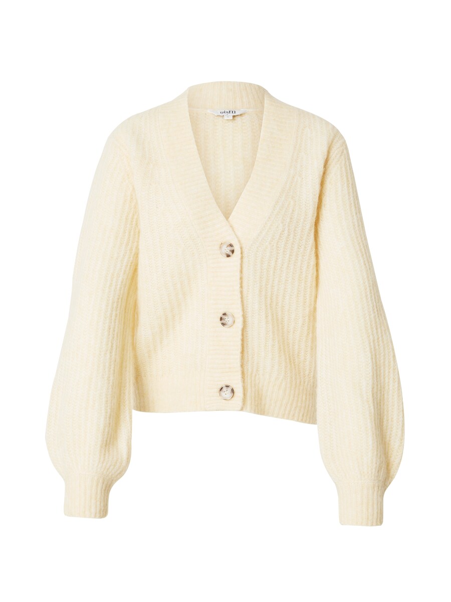 

Вязаный кардиган mbym Molenda, цвет Pastel yellow