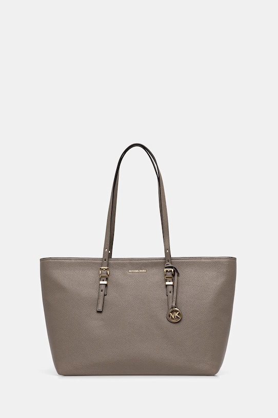 

Кожаная сумка Quinn Michael Michael Kors, бежевый
