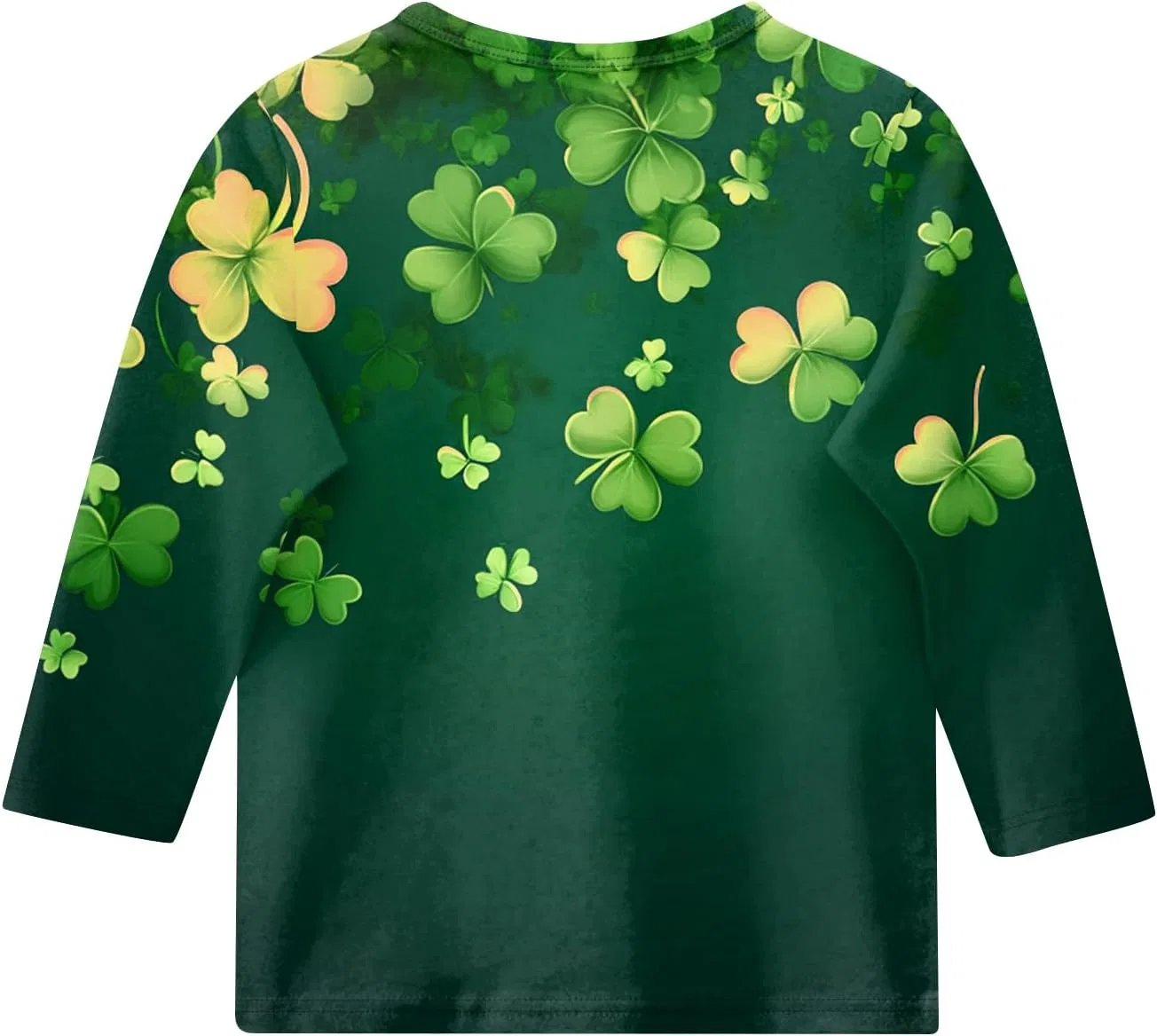 Футболка оверсайз с принтом St. Patrick's Day, Generic, 3-fluorescent Green — фото 2