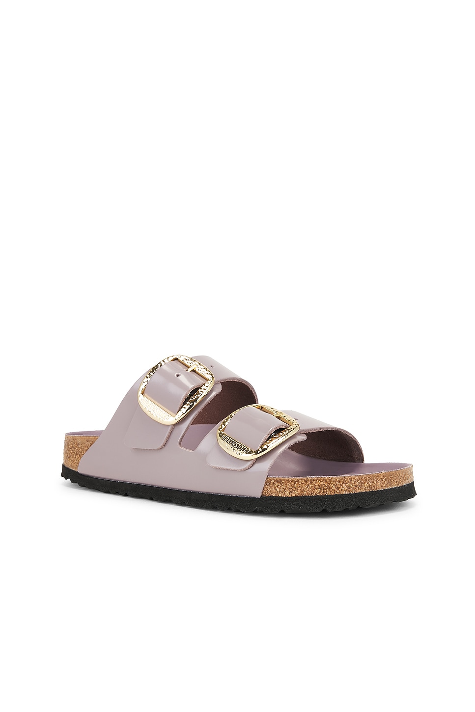 Arizona Hammered Big Buckle Сандалии Birkenstock, Faded Purple — фото 2