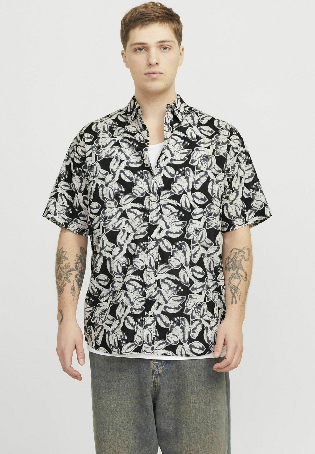 

Рубашка Jack & Jones, черный