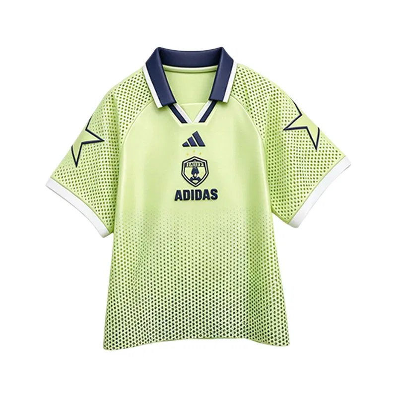 Футболка детская Adidas зеленая