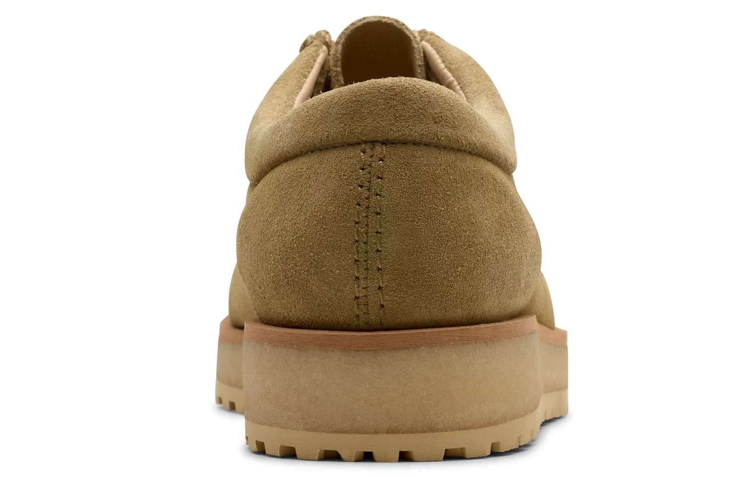 Повседневные туфли из спилка Clarks коричневые — фото 4