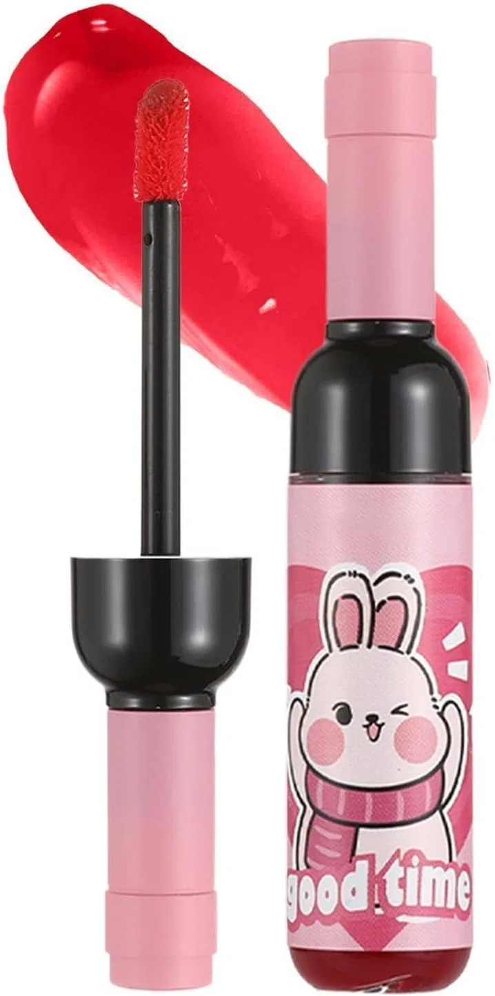 Матовая жидкая помада Wine Lipstick, красное вино, 03