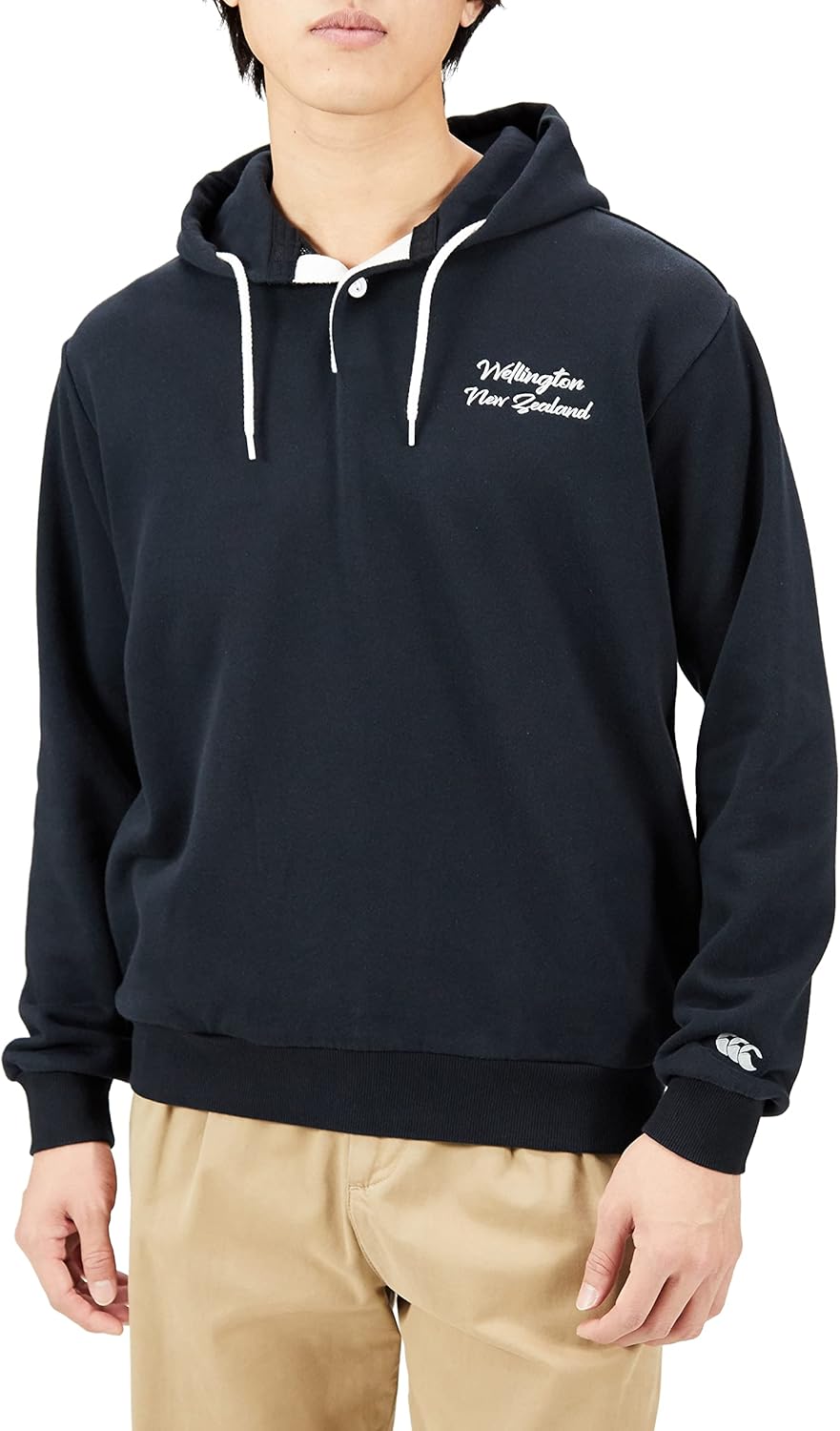 

Мужская толстовка с капюшоном Canterbury RA42516 в стиле регби, черный