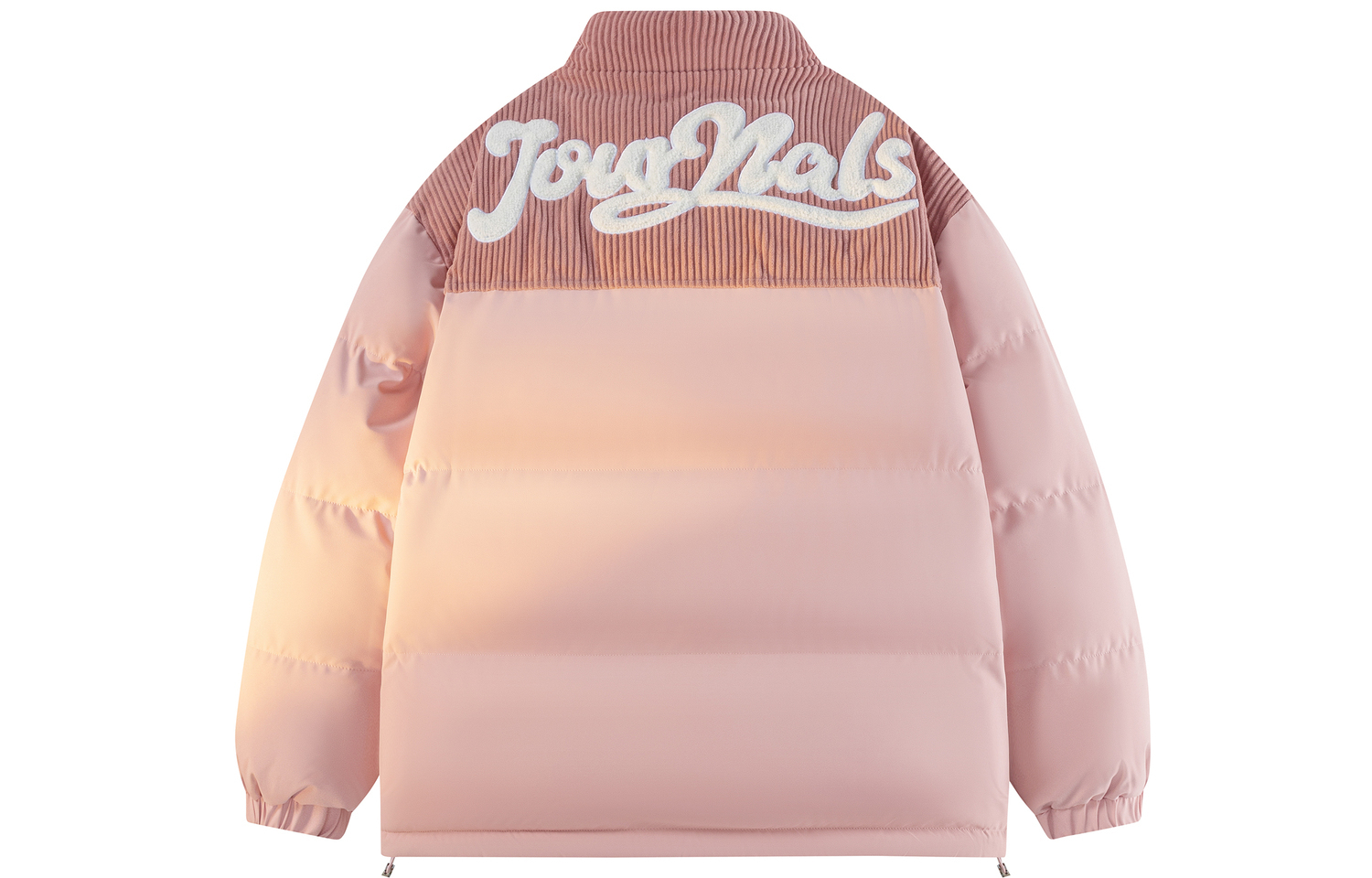 

Пуховик женский с воротником стойкой утепленный стеганый WARRIOR, розовый