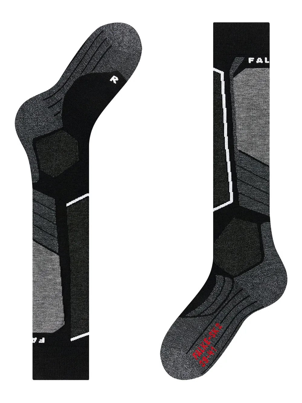 

Носки с геометричным узором Falke, черный