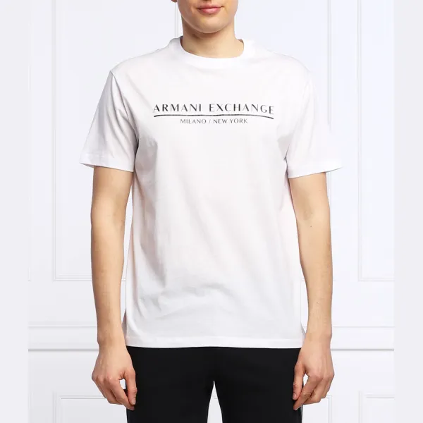 

Футболка стандартного кроя Armani Exchange, белый