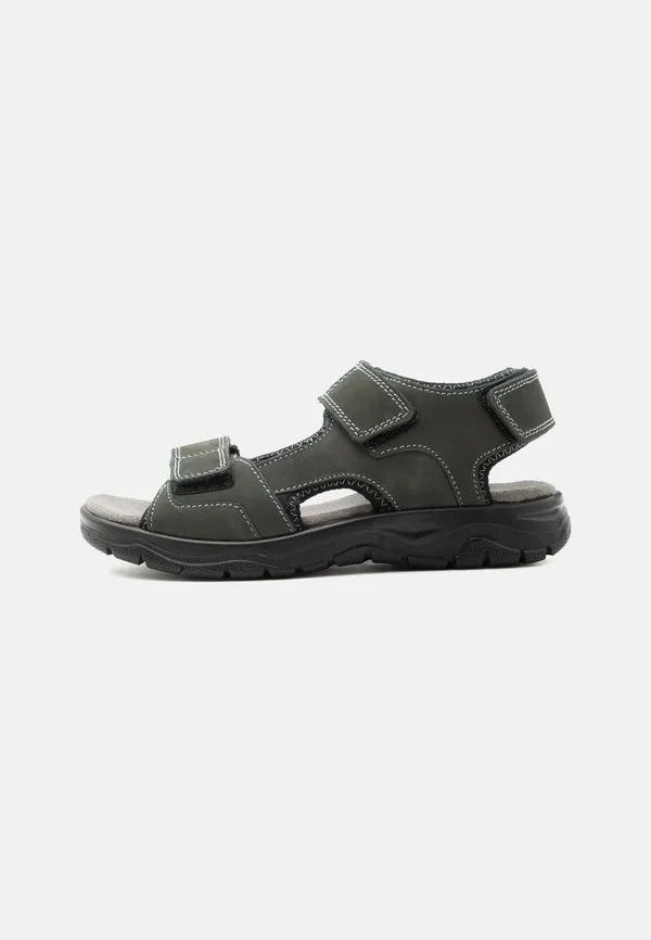 Кожаные сандалии для ходьбы Pier One, Black