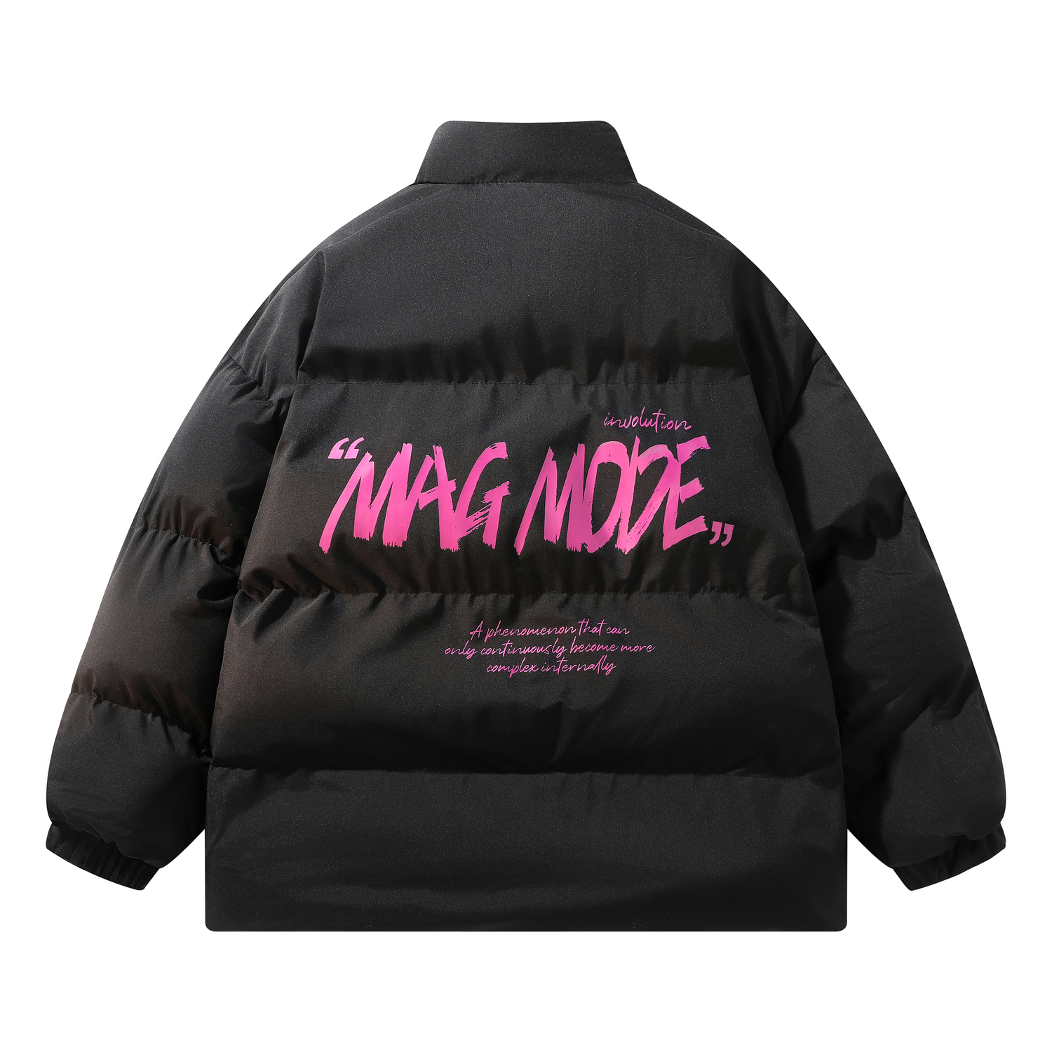 

Magmode Зимняя пуховая куртка унисекс, Black Pink
