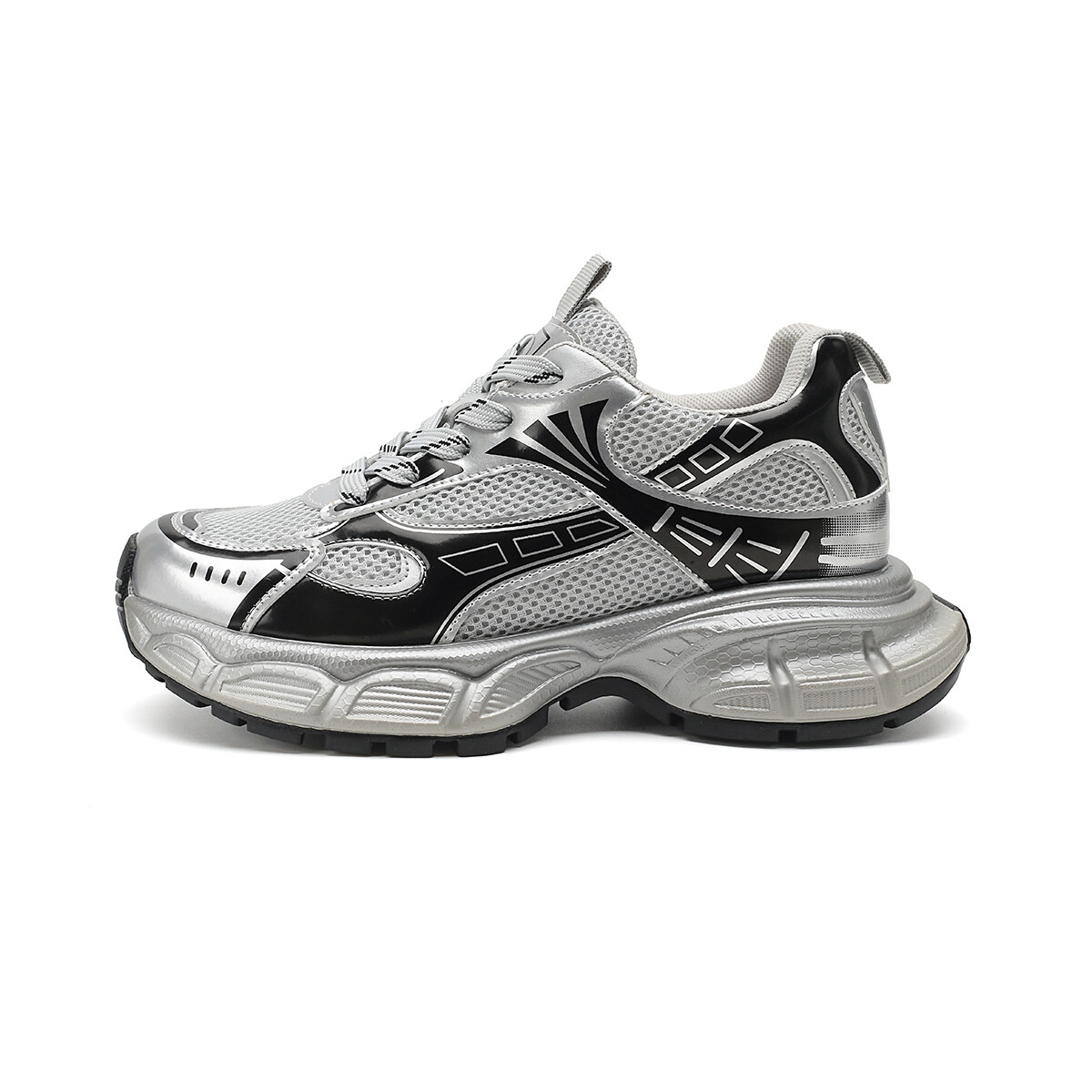 

Кроссовки D:FUSE SCANDINAVIA Chunky Sneakers Women's Low-top Gray, серый