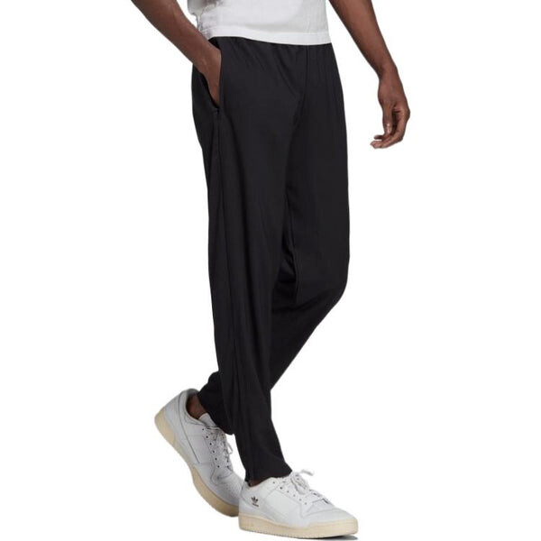 Спортивные штаны Men's adidas SS22 Solid Color Zipper Pants Elastic Waistband Sports Pants/Trousers/Joggers Black, черный — фото 3