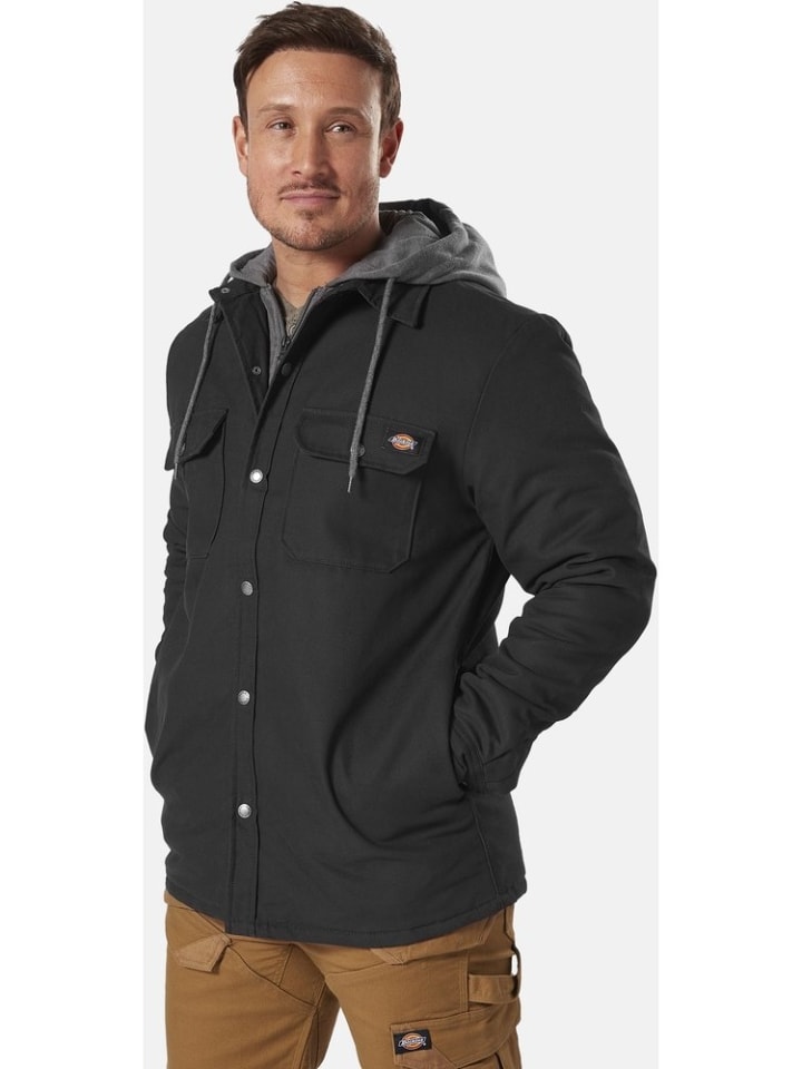 

Куртка "Duck Shirt Jkt" черного цвета Dickies