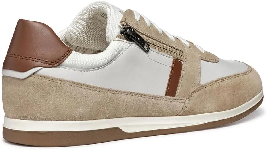 Кроссовки Geox Herren U Renan A Sneaker, White Beige — фото 4
