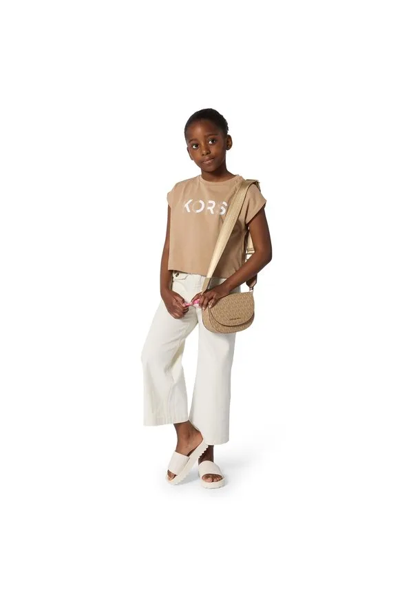 Футболка с принтом Michael Kors Kids, Stone