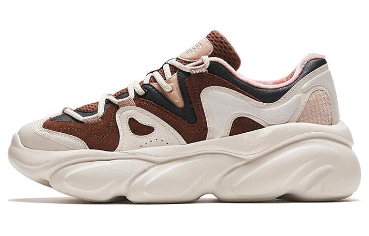 

Кроссовки ANTA Lifestyle Shoes Women's Low-top Brown/black/white, коричневый