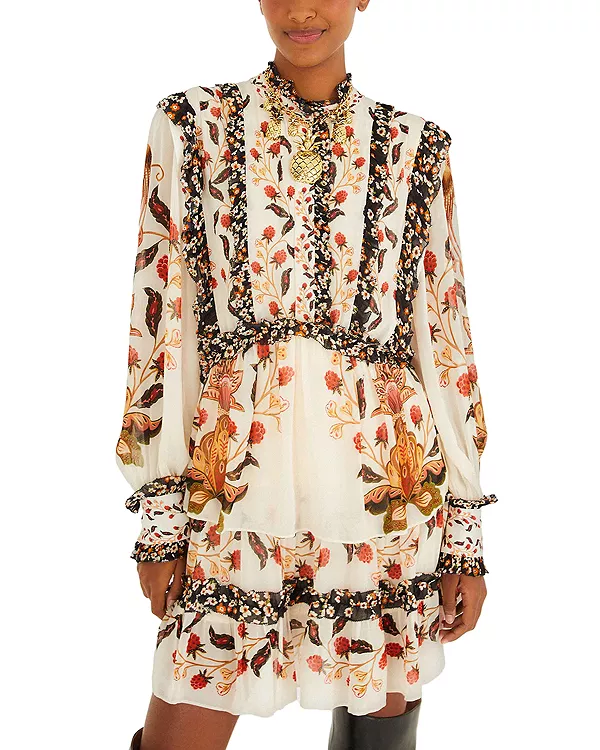 

Мини-Платье «Ягодный сад» Farm Rio, мультиколор