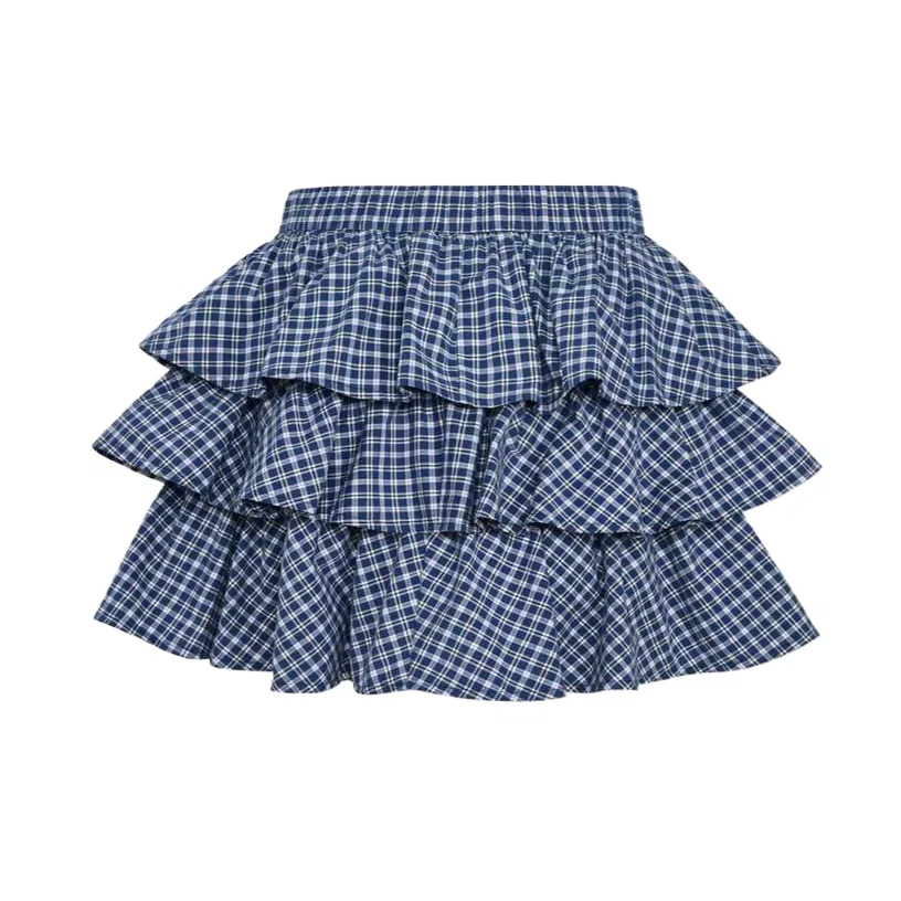 Юбка короткая повседневная женская SS26 Adidas Originals, Uniform Blue — фото 3