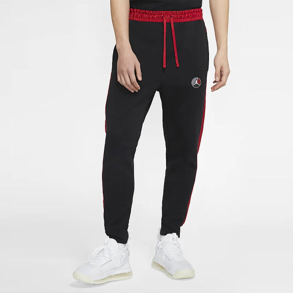 Брюки Air Jordan Remastered 2020 Summer Men Jordan Sports Training Leader Black, черный — фото 4