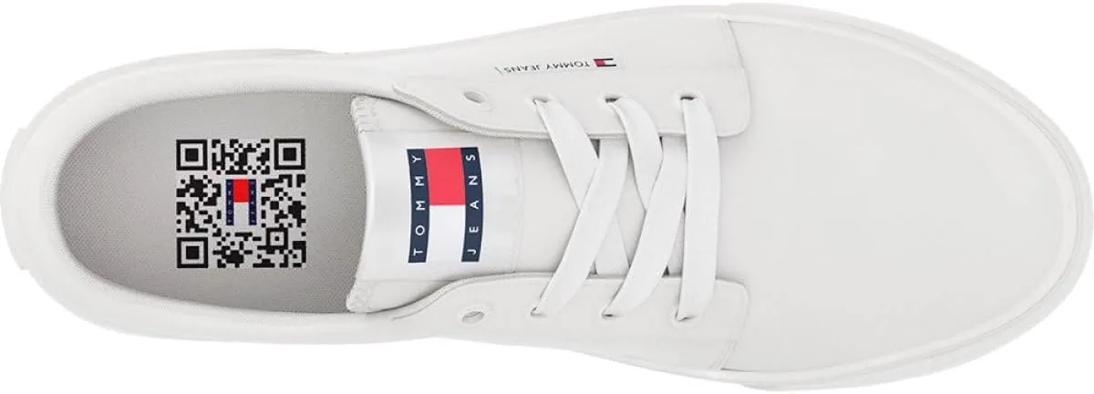 Кроссовки Tommy Jeans mens Flat, бежевый — фото 3