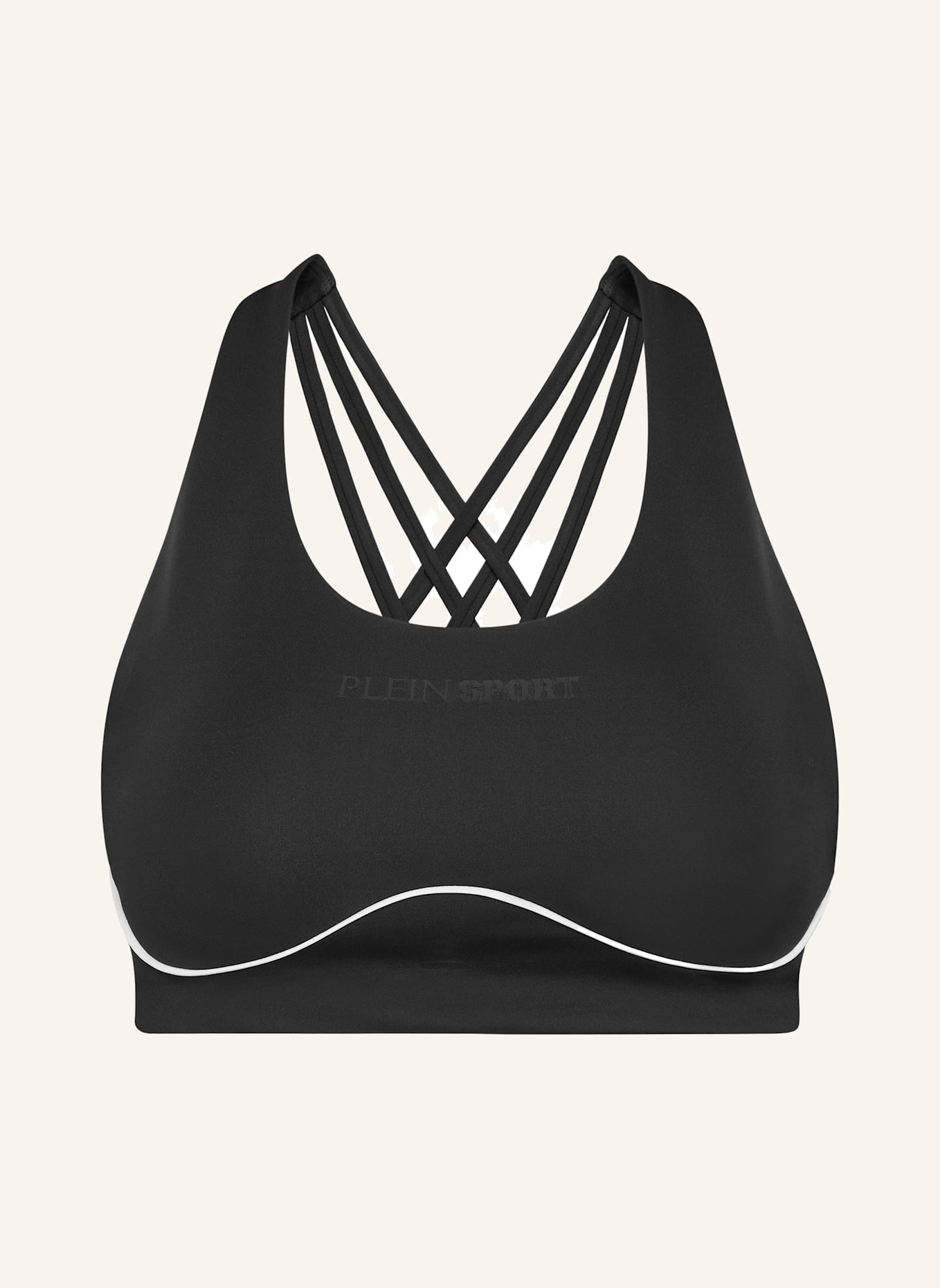

Спортивный бюстгальтер Plein Sport, черный