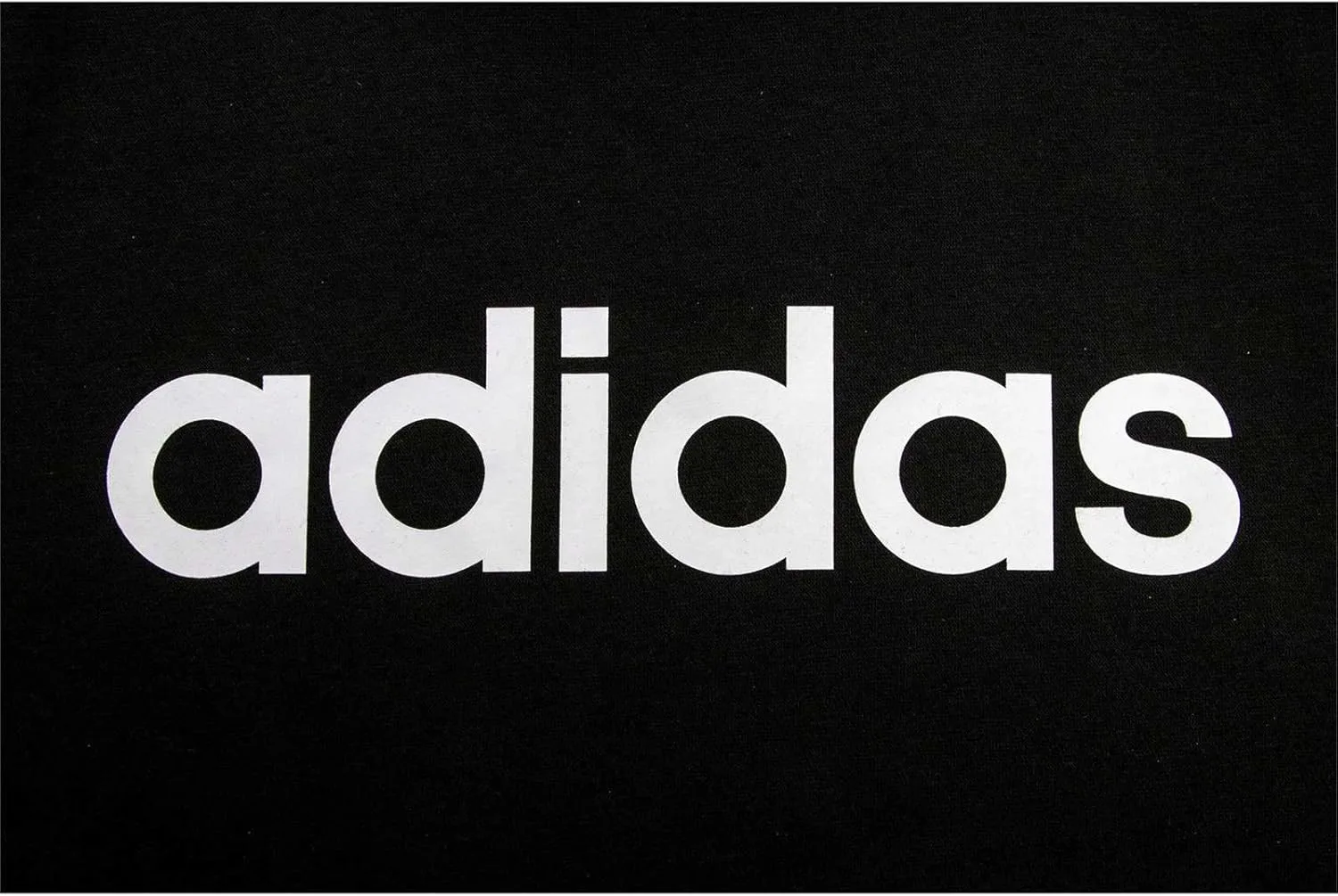 Толстовка adidas Men's Lin с капюшоном черно-белая — фото 4