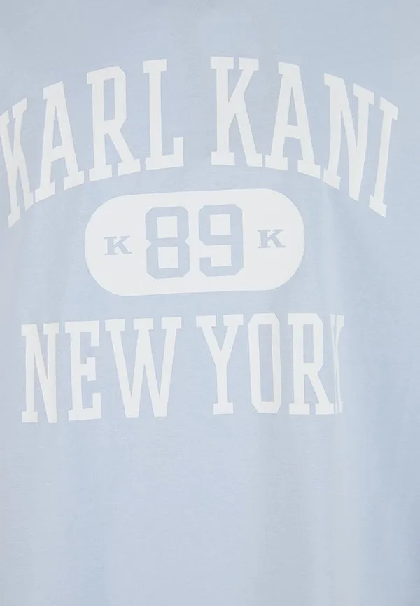 Футболка с принтом heritage 89 Karl Kani, Light Blue — фото 3