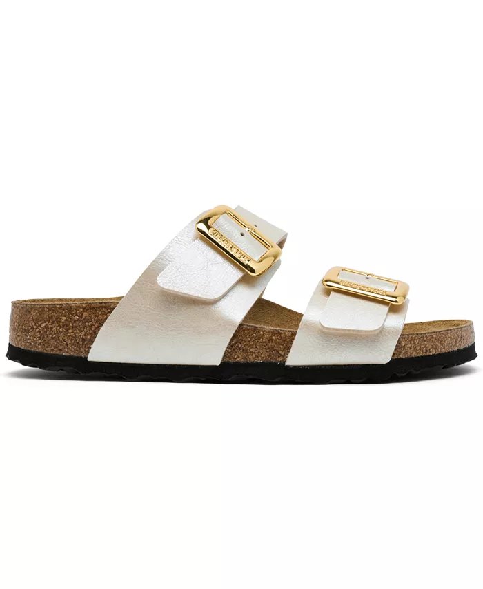 Женские сандалии Sydney Luxe с пряжкой Birko-Flor от Finish Line Birkenstock, белый — фото 3