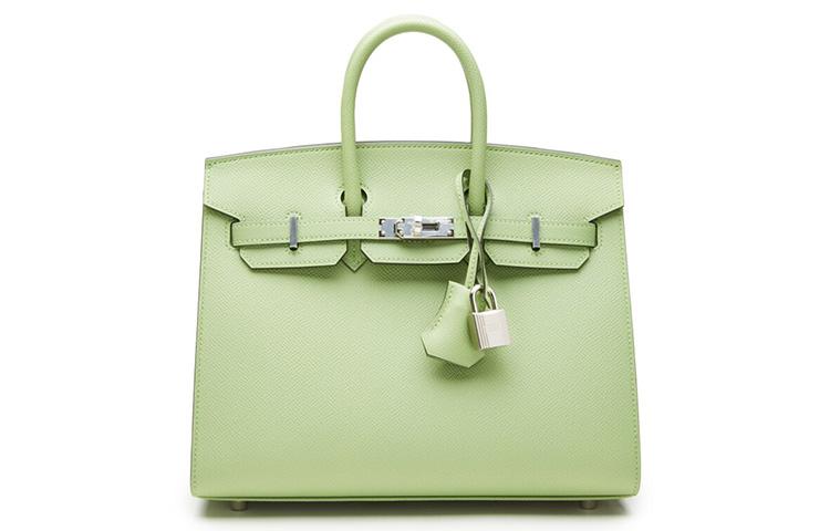 

HERMES Сумка Birkin из кожи Epsom, женская, 3I Vert Criquet Avocado Green