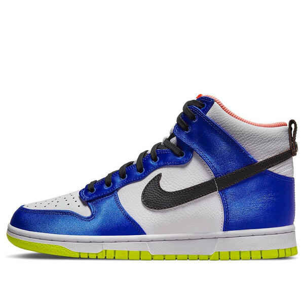 Кроссовки данк высокие Nike, белый