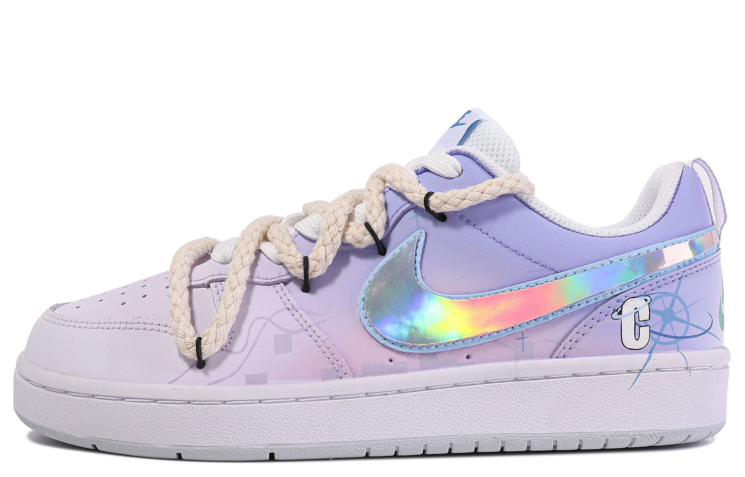 

Женские кроссовки для скейтбординга Nike Court Borough, Lilac