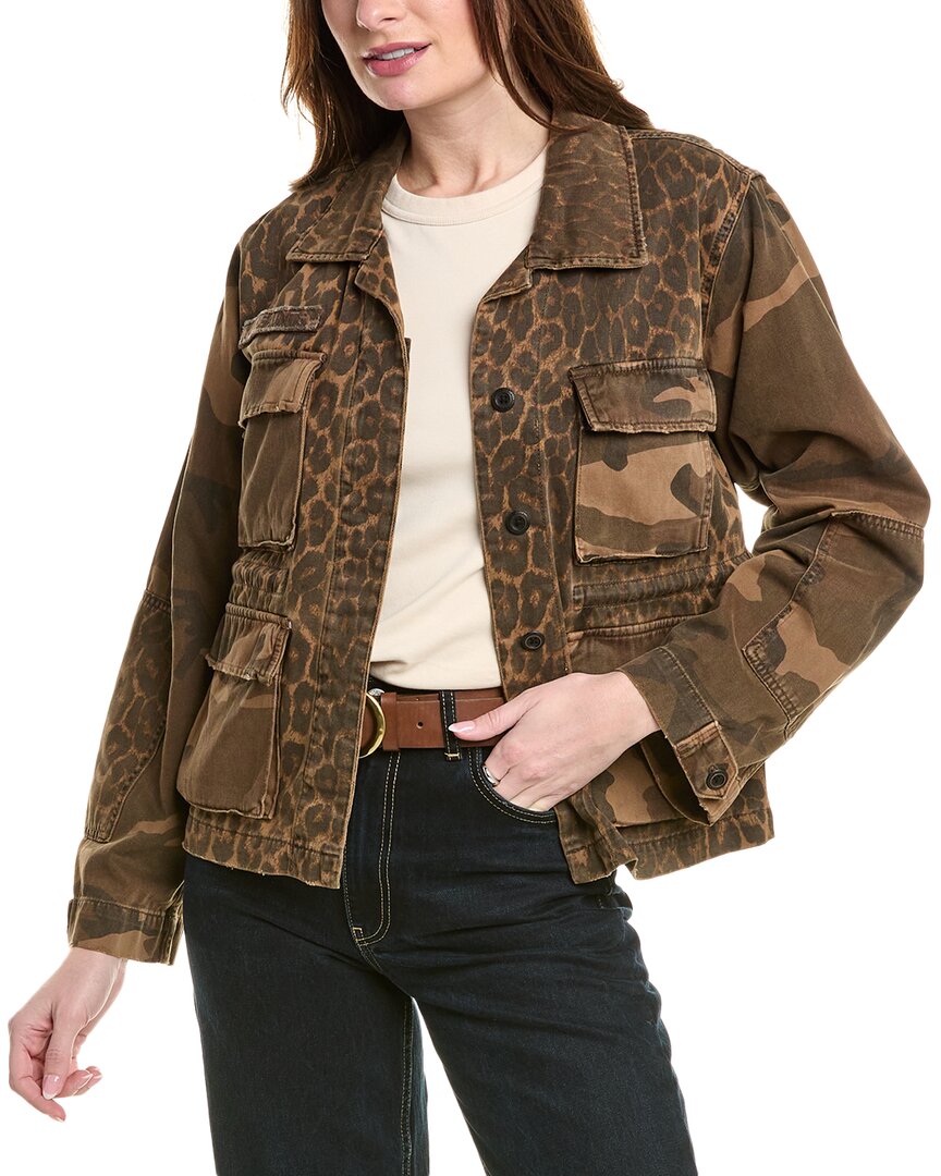 

Куртка AllSaints Finch Leppo Mix All Saints, коричневый