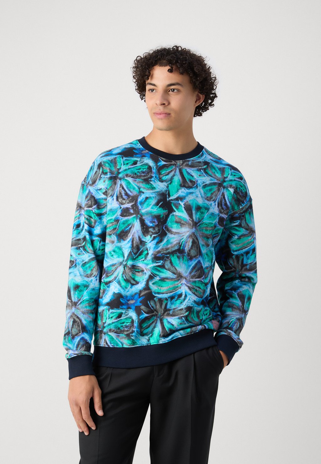 

Толстовка DIGITAL PRINT ARTWORK Scotch & Soda, бирюзовый