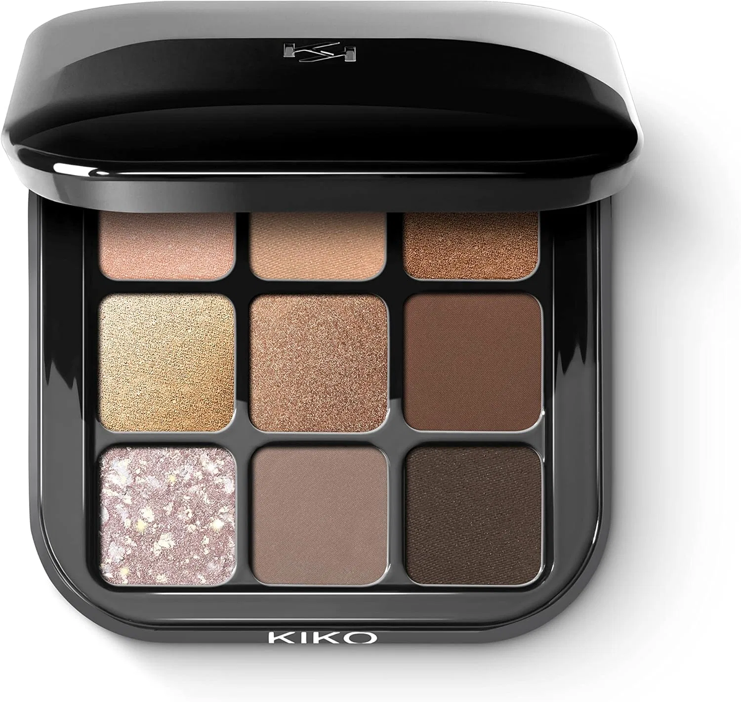 Тени для век KIKO MILANO Glamour Multi Finish Eyeshadow Palette 01