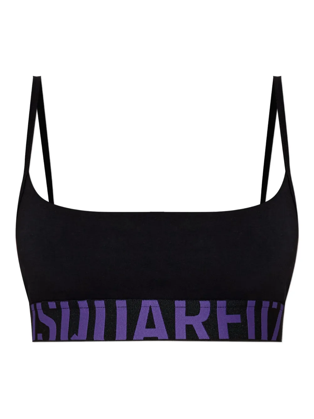 

Бралетт с логотипом на ленте DSQUARED2, черный