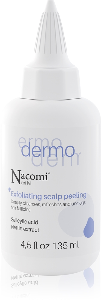 

Отшелушивающий пилинг для кожи головы нового уровня Nacomi, 135 мл