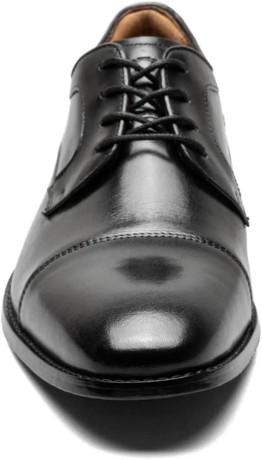 Туфли Florsheim Conetta Oxford Men's Oxford Toe Cap, Black — фото 4