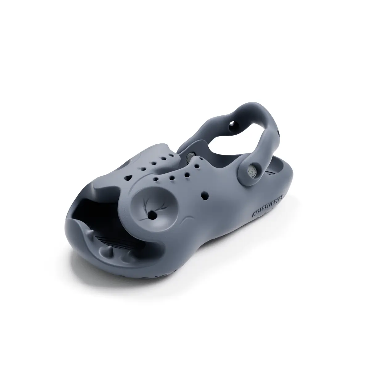 

Пляжные сандалии Mr. Skully унисекс Helloslippers, цвет Slate Gray