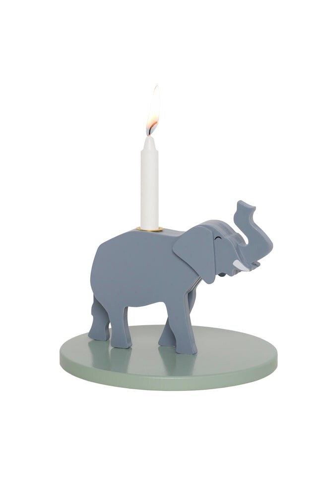 

Подсвечник слон Jabadabado, мультиколор