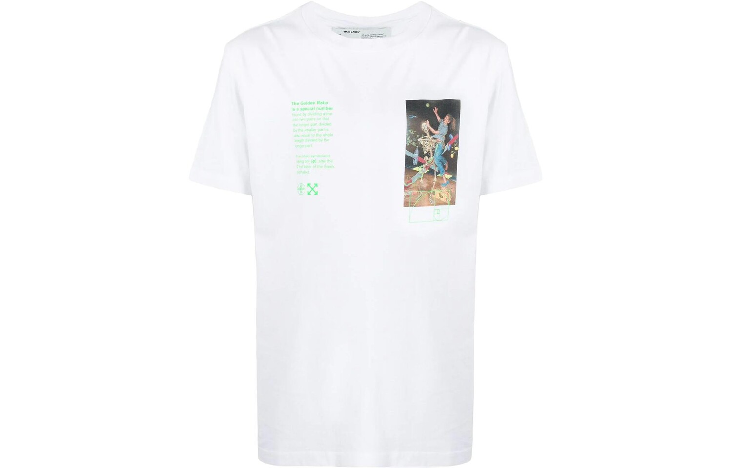 

Футболка мужская белая Off-White, белый