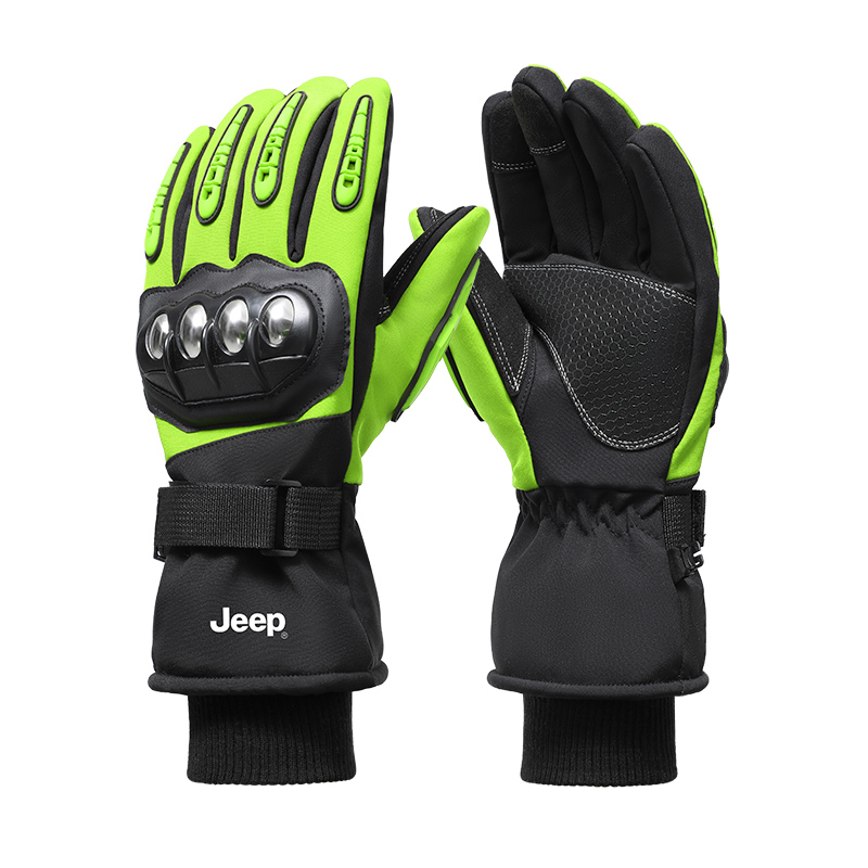 

Спортивные перчатки с флисовой подкладкой Men's Jeep, neon