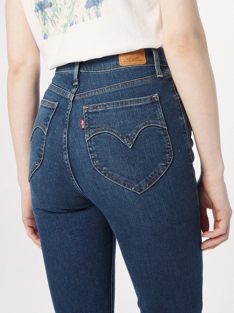 Узкие джинсы LEVI'S  Retro High Skinny, Blue Denim — фото 2