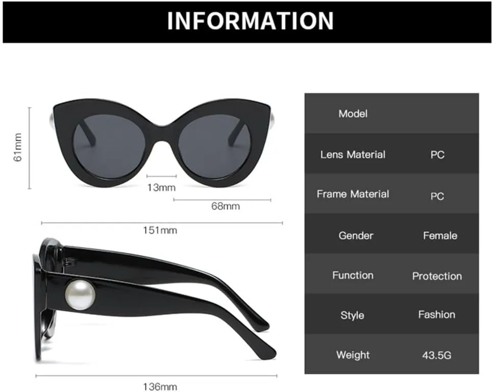 

Винтажные солнцезащитные очки «кошачий глаз» для женщин, ретро-очки для вождения в круглой металлической оправе, зеркальные, с защитой от УФ-излучения UV400 HDUBFY, 3