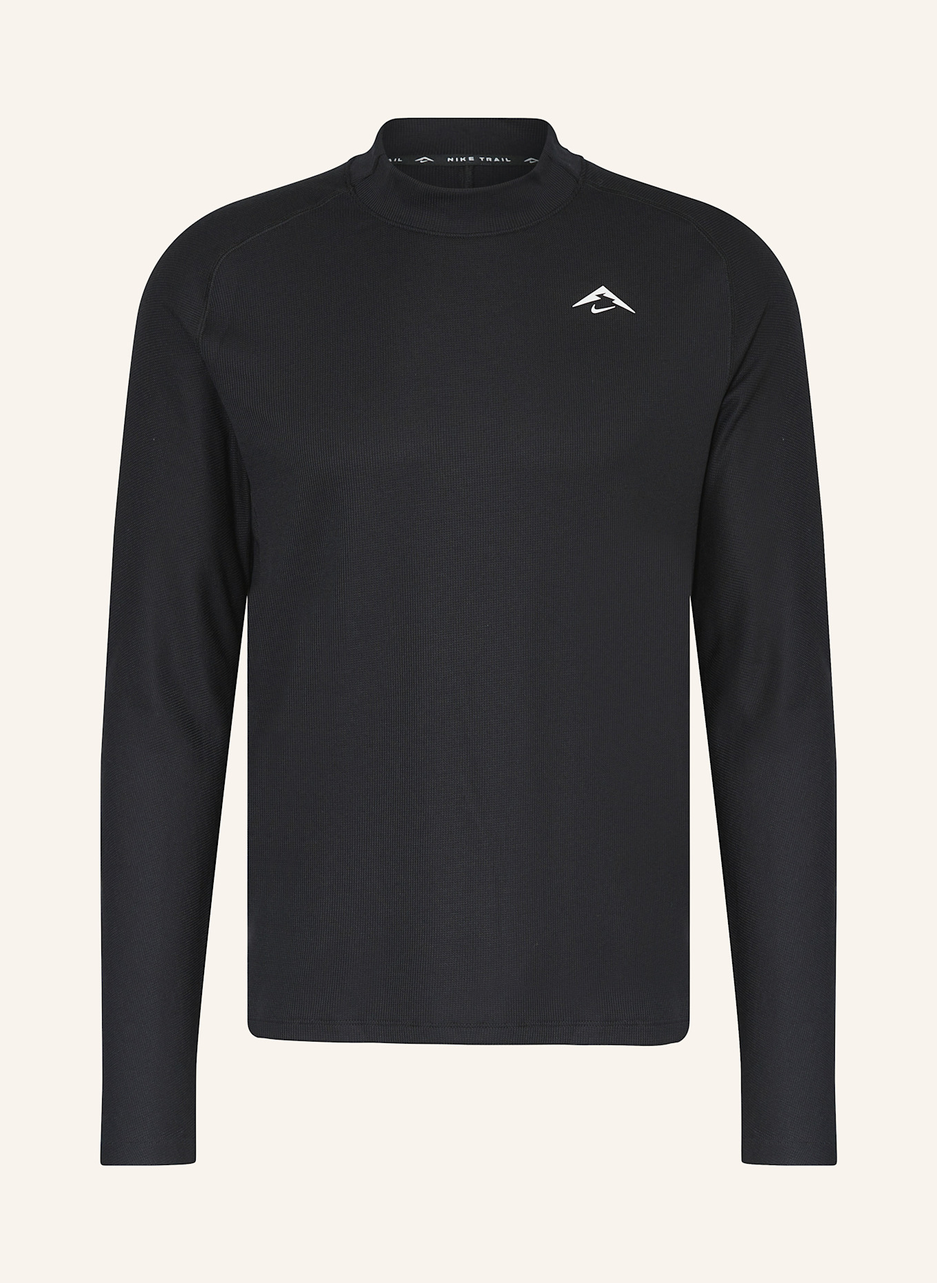 

Рубашка для бега по пересеченной местности Dri-Fit Nike, черный