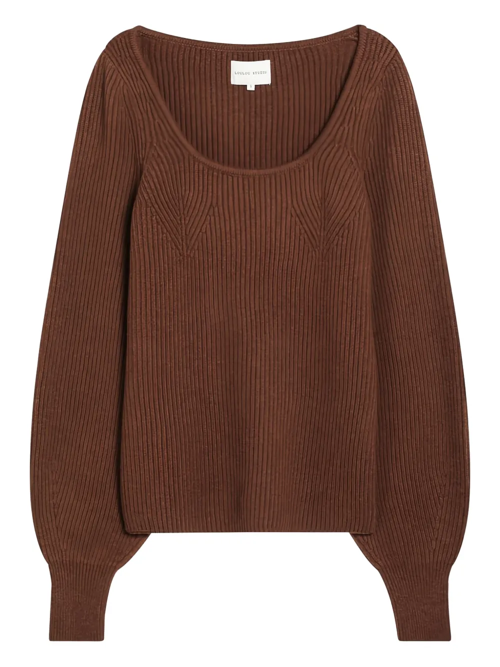 

Кашемировый джемпер Loulou, коричневый