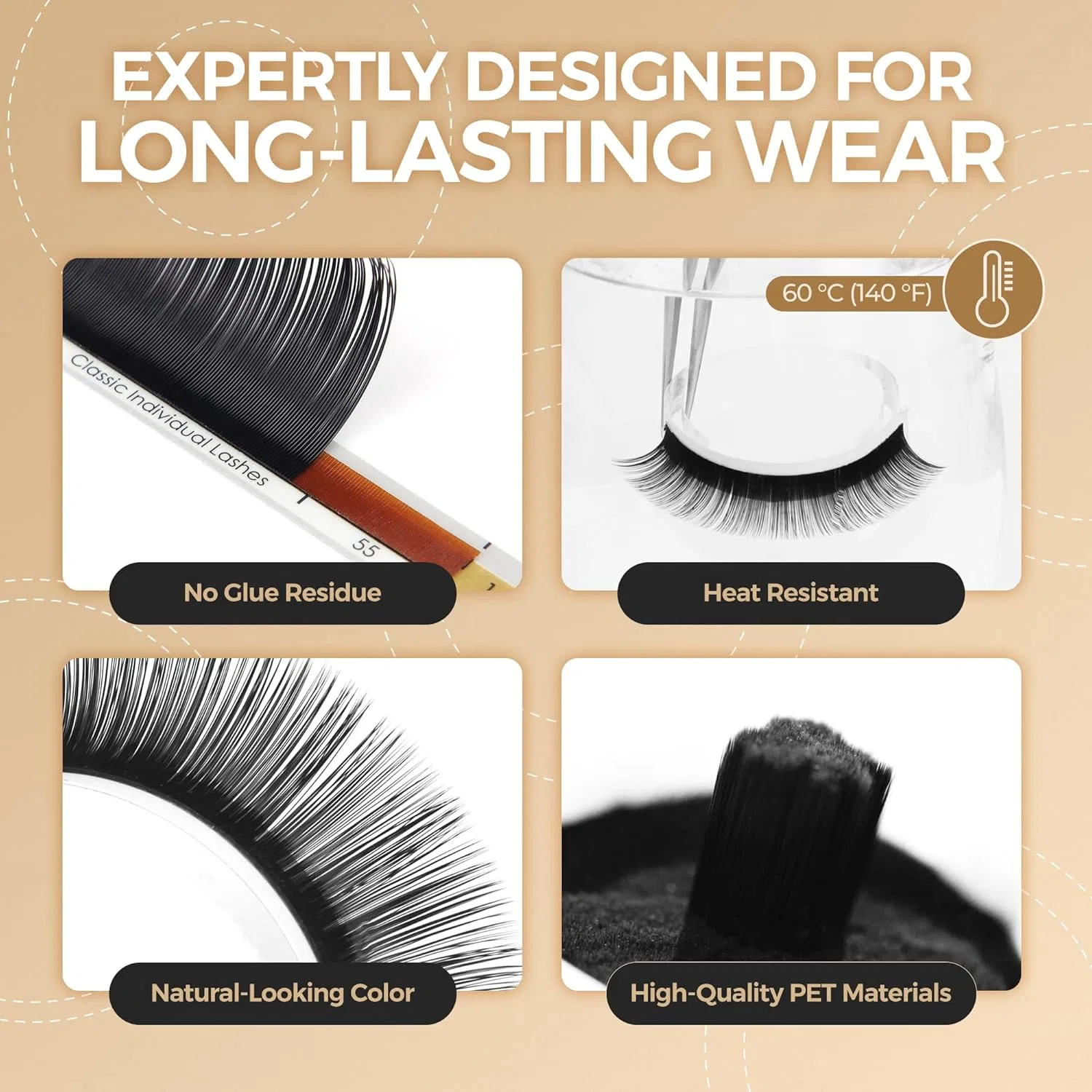 Накладные ресницы «Faux Mink Semi-permanent Eyelash Extensions» от Lashview Lashview — фото 4