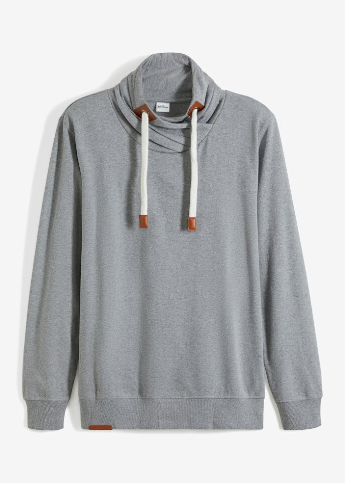 

Толстовка из переработанного полиэстера John Baner Jeanswear, серый