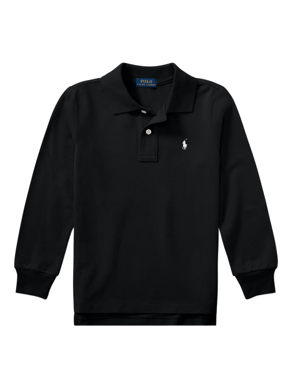 

Рубашка поло с вышивкой Polo Pony POLO RALPH LAUREN KIDS, черный