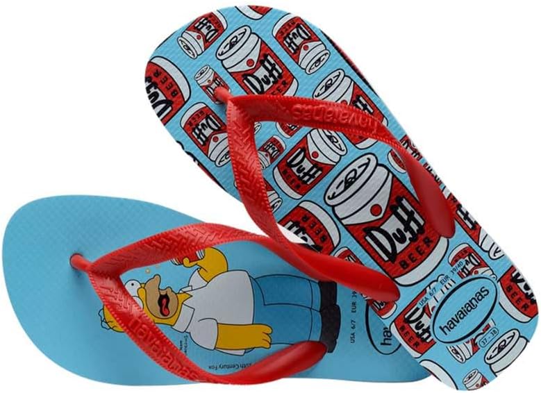 Мужские шлепанцы Havaianas, размер США: 7, голубой — фото 4