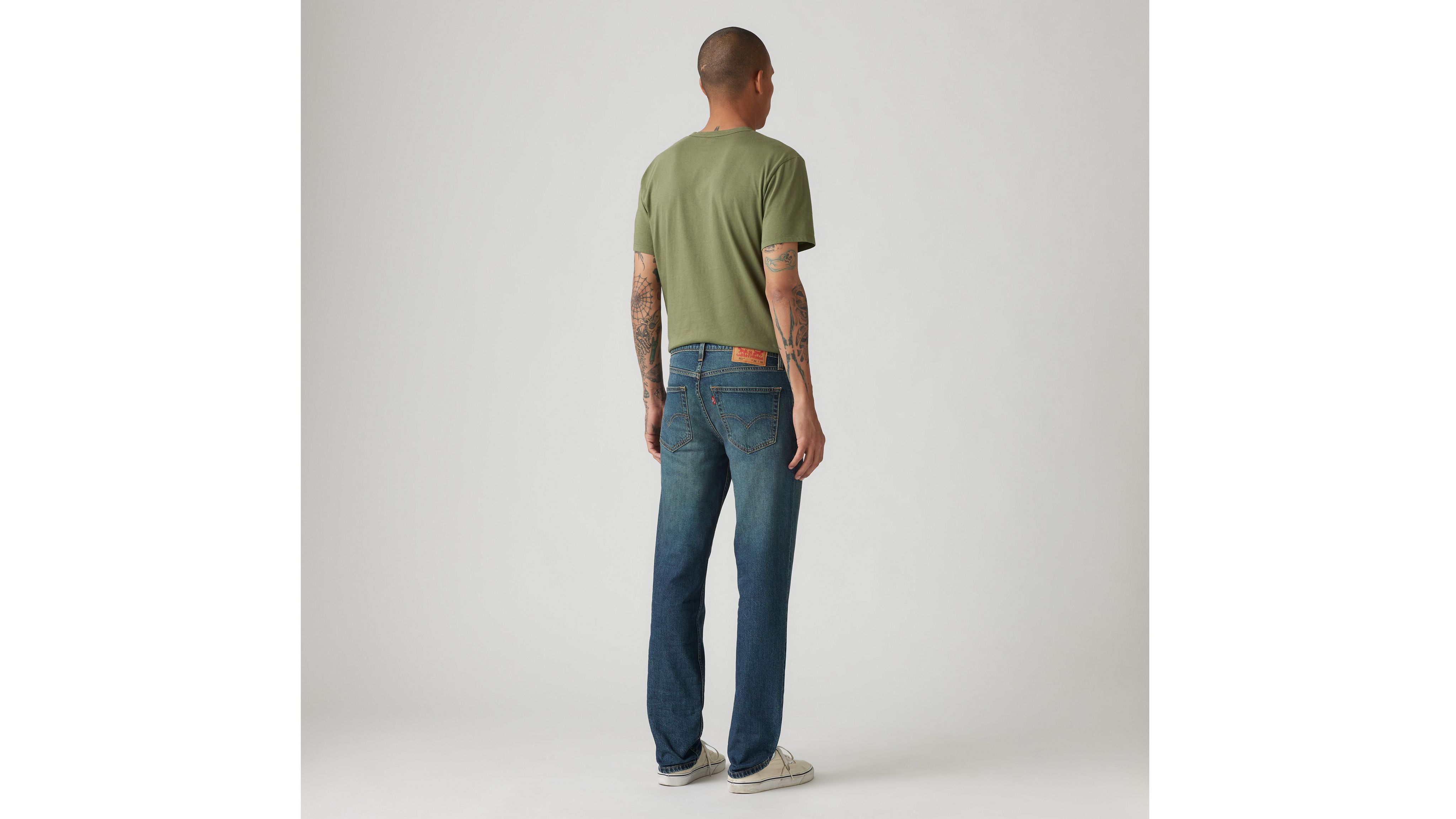 Узкие мужские джинсы 511 Levi's, Hard Edge - Dark Wash — фото 4